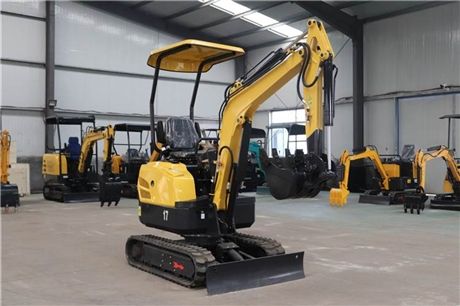 Small and micro excavator agricultural function