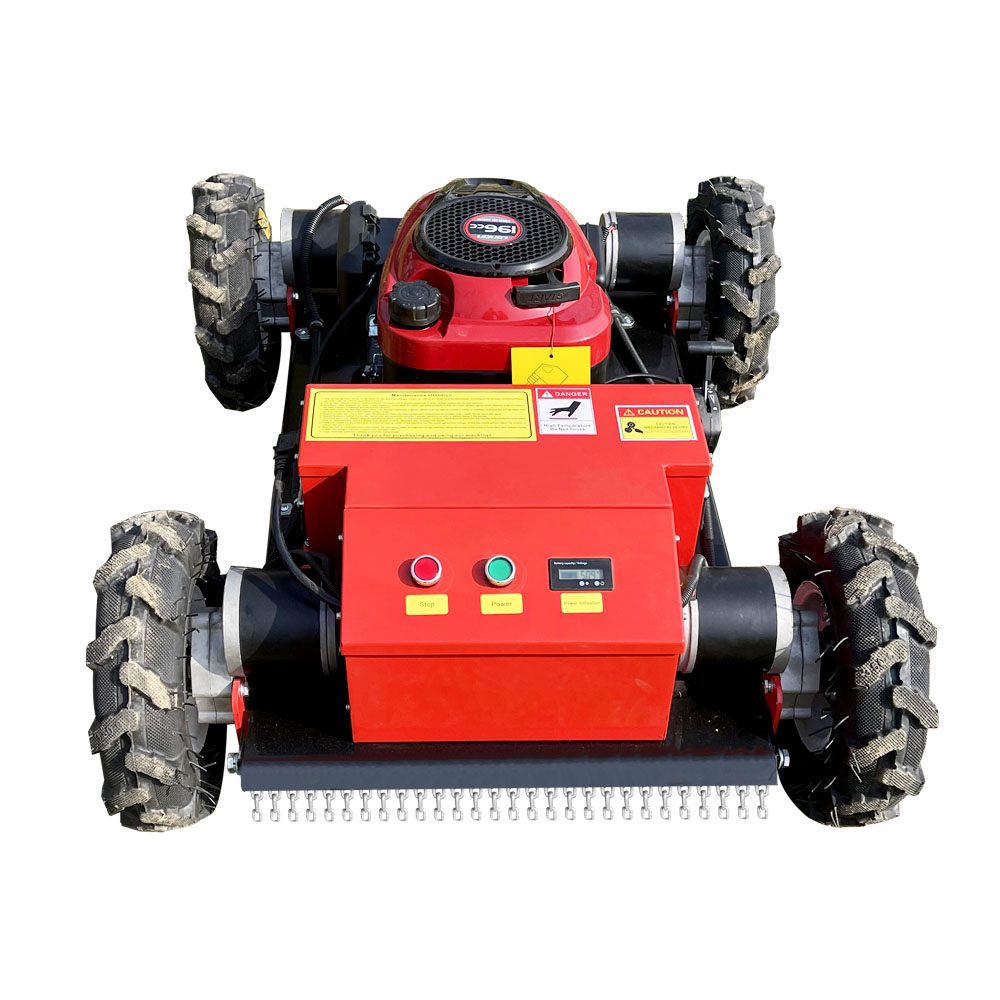 HT-550D Four Wheel Drive Remote Control Lawn Mowe