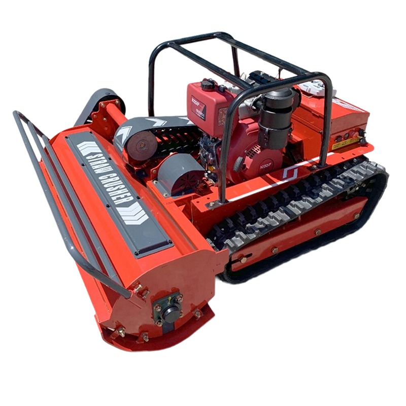 HTM800 Remote Control Crawler Lawn Mower