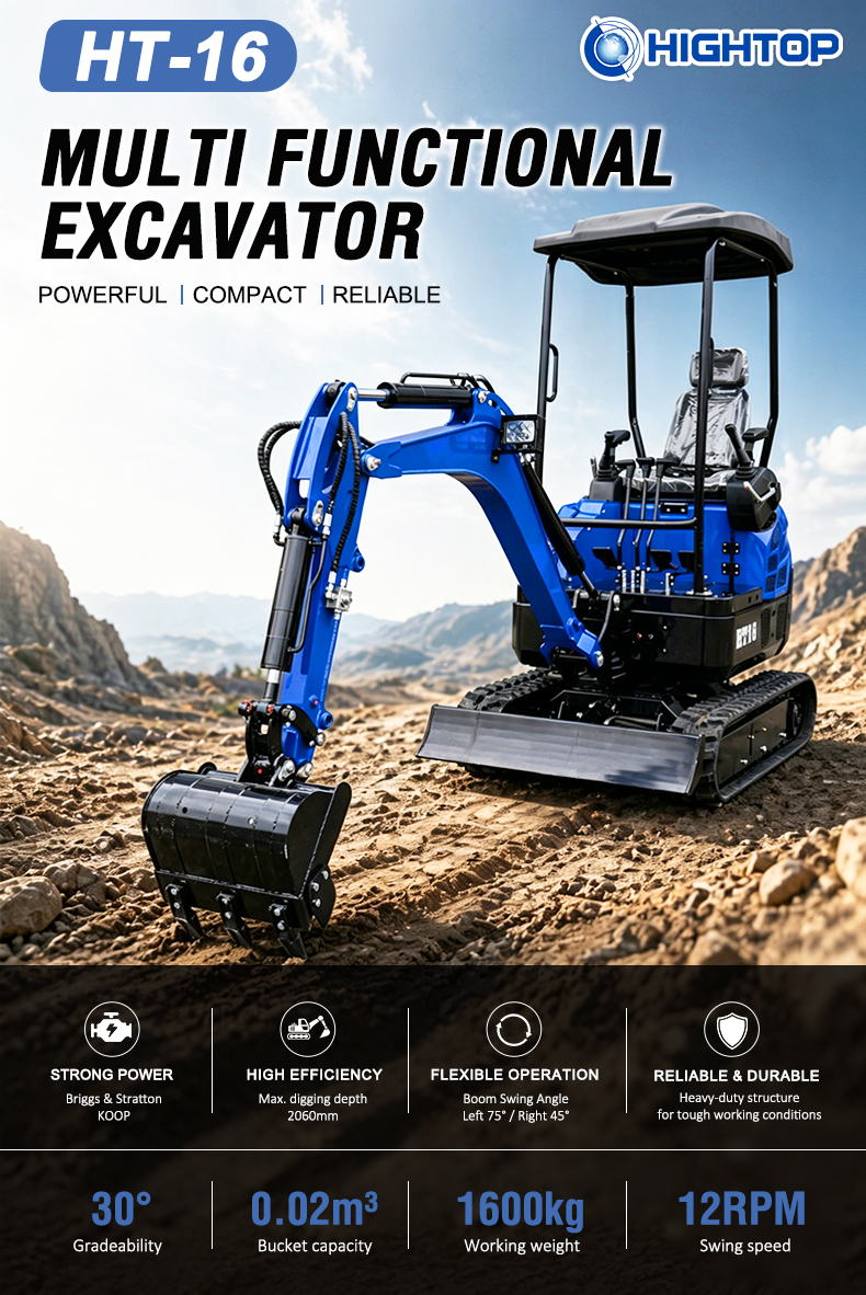  HT-16 mini excavator 
