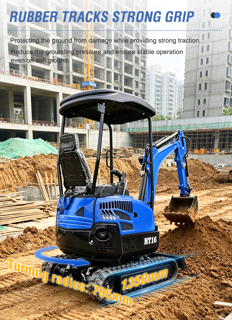  HT-16 mini excavator 