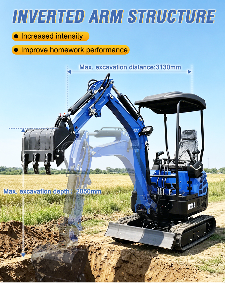  HT-16 mini excavator 