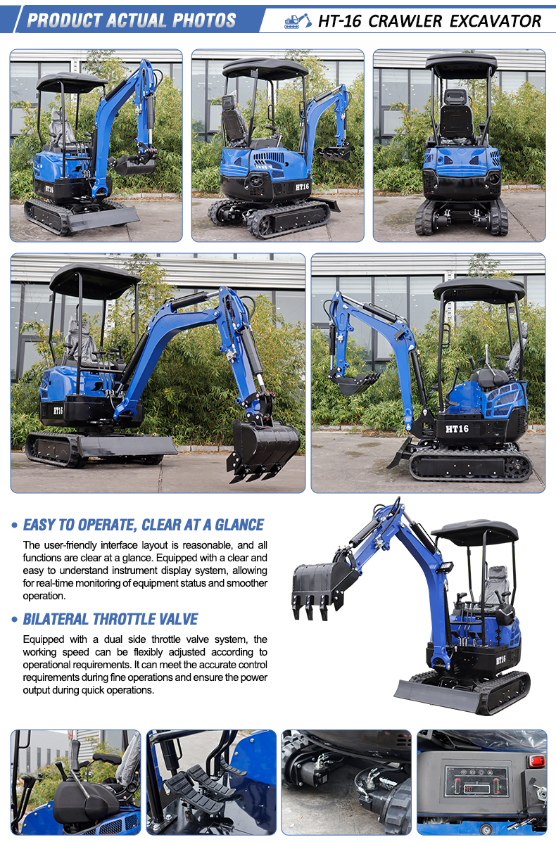  HT-16 mini excavator 