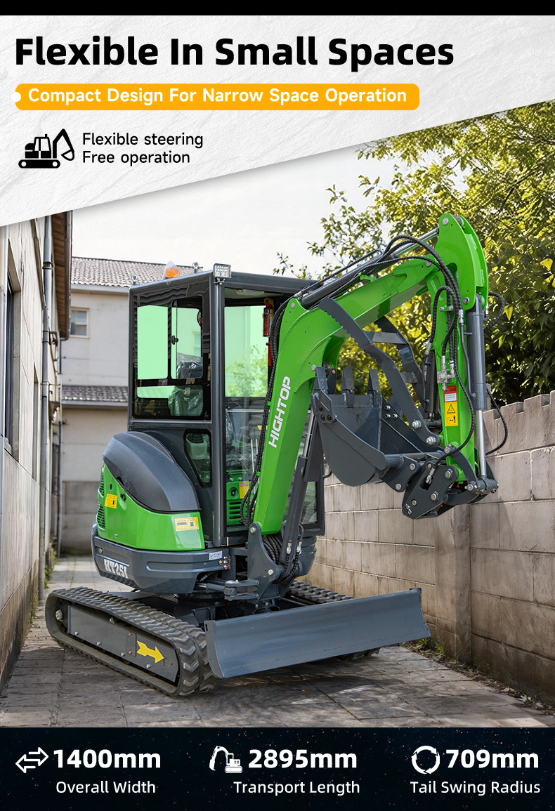  HT25J 2.5-ton Mini Excavator
