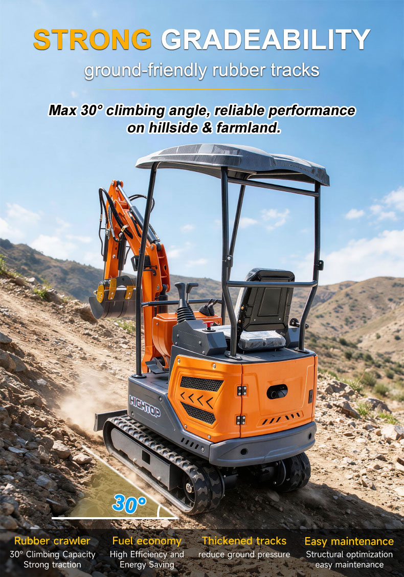  HTY15 Crawler Mini Excavator