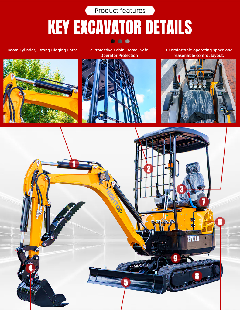  HT?18 Mini Excavator