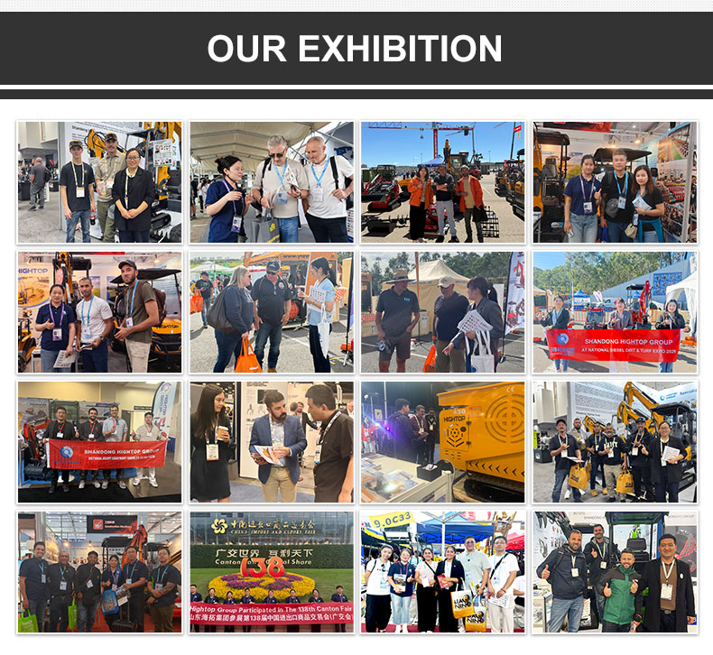  HT380T Mini Skid Steer Loader