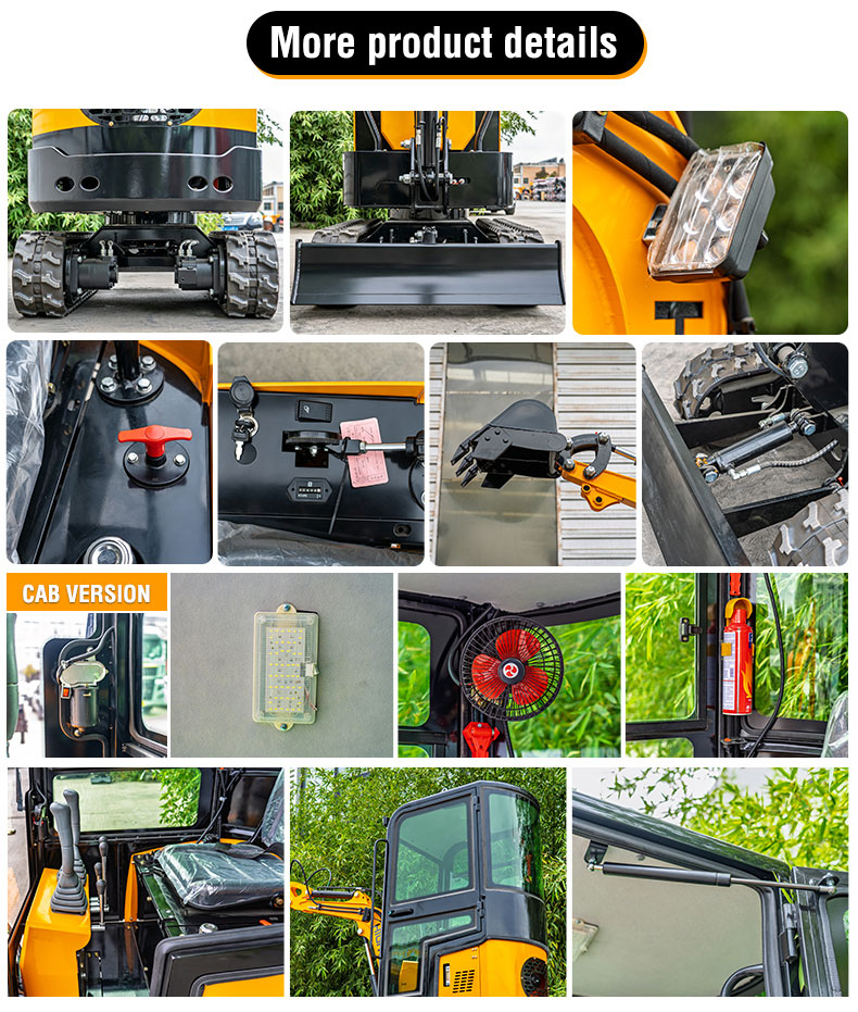  HT10B 1-ton Mini Excavator 