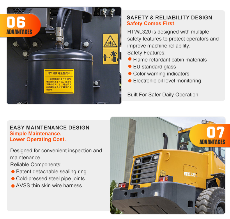  HTWL320 Wheeled Loader