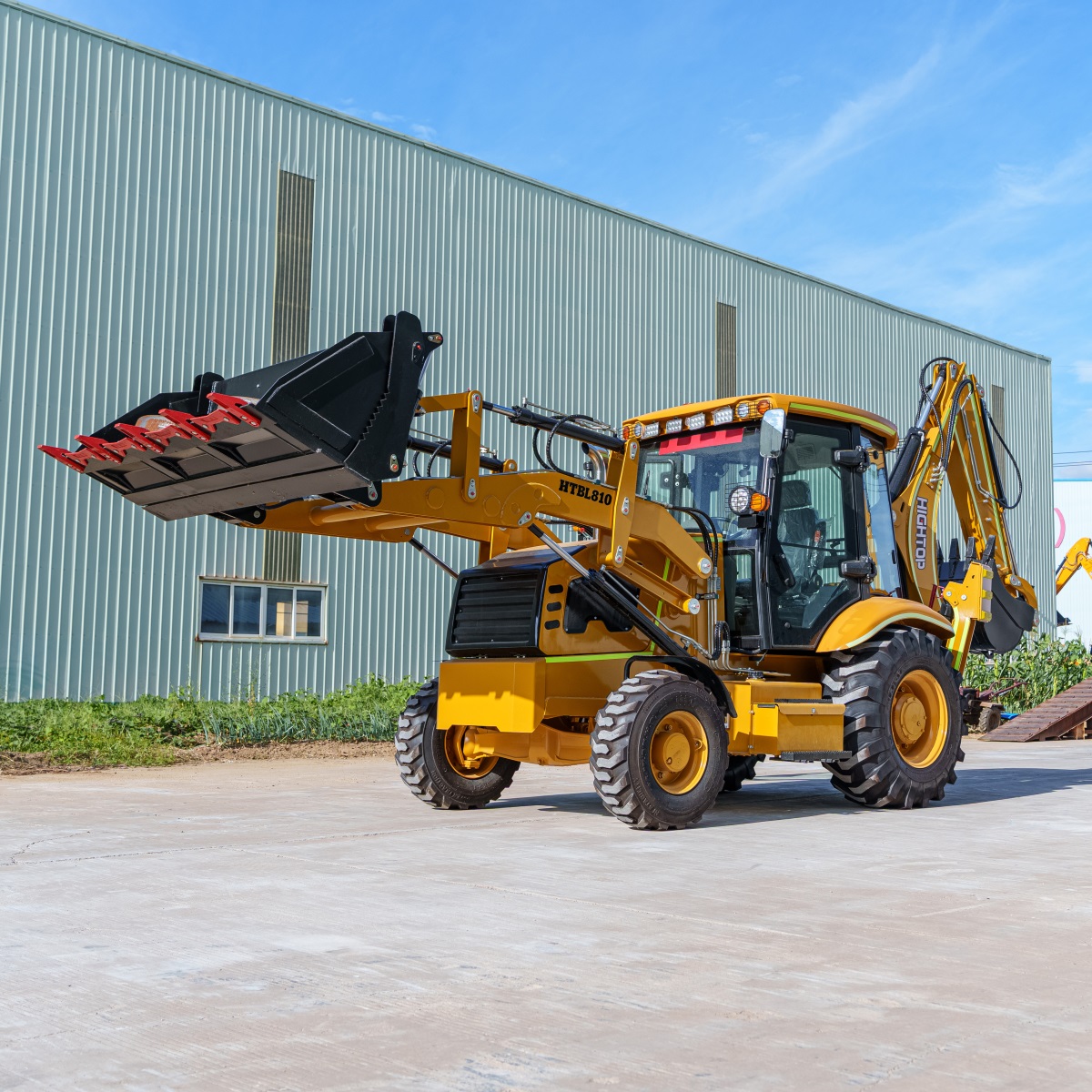 HTBL810 Wheeled Loader with 1.0m3 Bucket